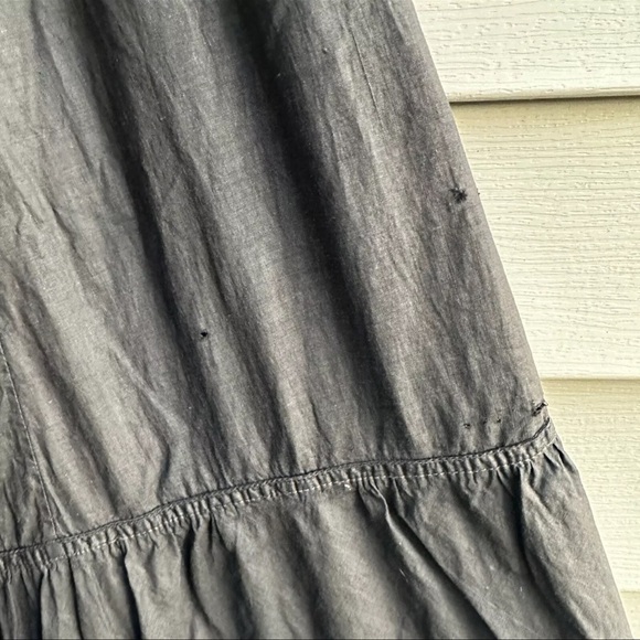 Antique Edwardian Ruffle Smocking Maxi Petticoat Slip 24” - Picture 7 of 7
